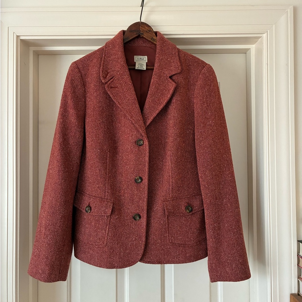 L.L. Bean Women's Tweed Blazer